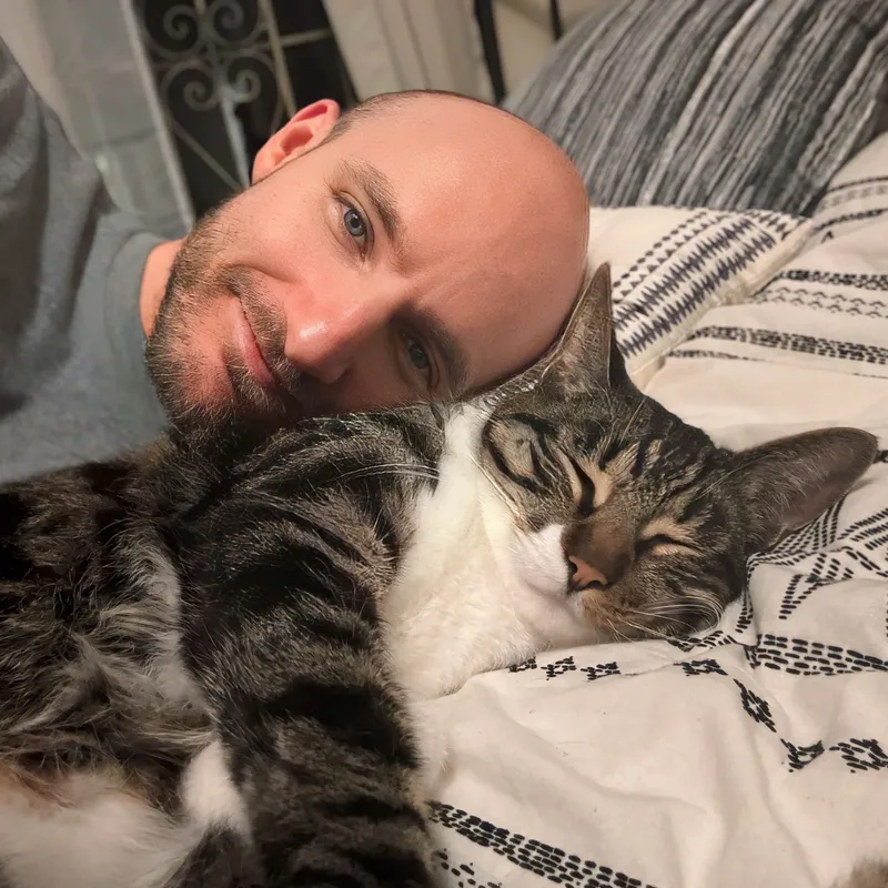 Diego resting as the little spoon